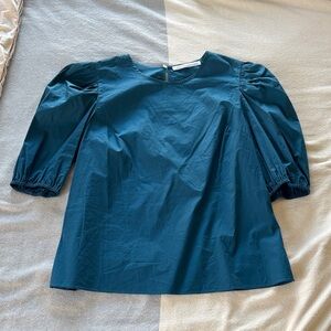 NWT English Factory Elegant Teal Women's Top